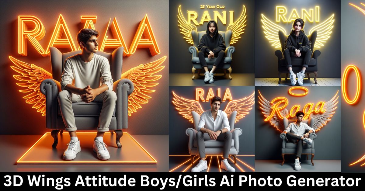 PDF Rani 3D Wings Attitude Boys/Girls Ai Photo